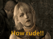 How Rude Resident Evil GIF - How Rude Resident Evil Ashley GIFs