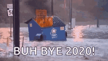 Going With The Flow Life In2020 GIF - Going With The Flow Life In2020 Trash Fire GIFs