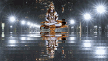 Lord Shiva Meditate GIF - Lord Shiva Meditate Water GIFs