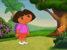 Hi! I'M Dora! What'S Your Name? GIF - Dora Dora The Explorer Nick Tv GIFs