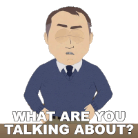 What Are You Talking About Professor Lamont Sticker - What Are You Talking About Professor Lamont South Park Stickers