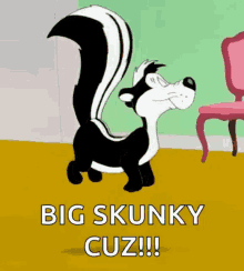 Love Skunk GIF - Love Skunk Jump GIFs