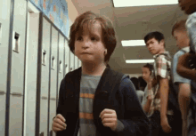 Walking In The School Halls GIF - Jacob Tremblay Staring Wonder GIFs