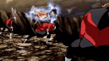 Goku Jiren GIF - Goku Jiren Toppo GIFs