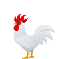 Rooster Joypixels Sticker - Rooster Joypixels Wake Up Call Stickers