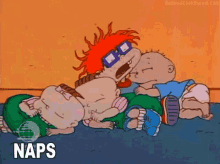 Naps GIF - Naps On Rugrats GIFs