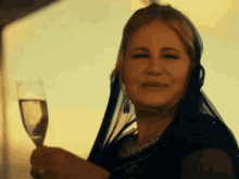 Cheers Drinking GIF - Cheers Drinking Jennifer Coolidge GIFs