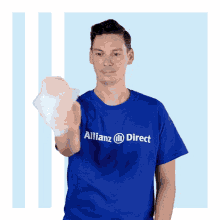 Allianz Direct Guy GIF - Allianz Direct Guy Cleaning GIFs