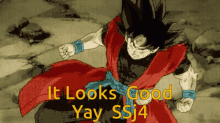 Looks Good Yay GIF - Looks Good Yay Goku GIFs