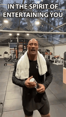In The Spirit Of Entertaining You Dwayne Johnson GIF - In The Spirit Of Entertaining You Dwayne Johnson The Rock GIFs