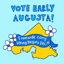 Augusta Vote Early Augusta GIF - Augusta Vote Early Augusta Statewide Early Voting GIFs