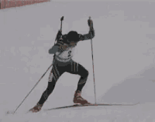 ski biathlon