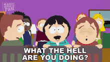 What The Hell Are You Doing Sharon Marsh GIF - What The Hell Are You Doing Sharon Marsh South Park GIFs