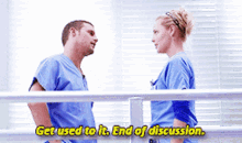 Greys Anatomy Alex Karev GIF - Greys Anatomy Alex Karev Get Used To It GIFs