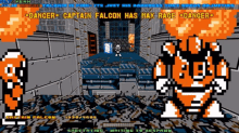 Megaman8bit Deathmatch Hard Man GIF - Megaman8bit Deathmatch Hard Man Captain Falcon GIFs