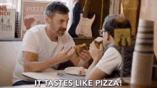 It Tastes Like Pizza Just Like Pizza GIF - It Tastes Like Pizza Just Like Pizza Tastes Like GIFs