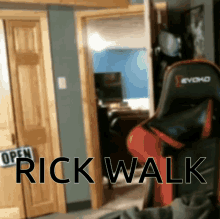 Streamer Rick Walk GIF - Streamer Rick Walk Smile GIFs