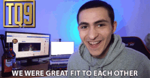 We Were Great Fit To Each Other Jack Cole GIF - We Were Great Fit To Each Other Jack Cole Itsjackcole GIFs