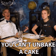 You Cant Unbake A Cake Cake GIF - You Cant Unbake A Cake Cake Bill Nye GIFs