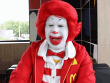 Clown Mcdonalds GIF - Clown Mcdonalds Laughing Hysterically GIFs