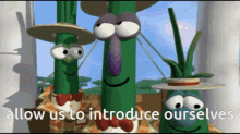 Allow Us To Introduce Ourselves Veggietales GIF - Allow Us To Introduce Ourselves Veggietales Veggie GIFs