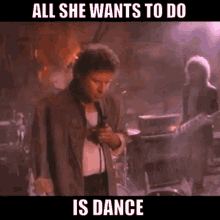 All She Wants To Do Is Dance Don Henley GIF - All She Wants To Do Is Dance Don Henley And Make Romance GIFs