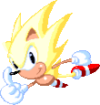 Hyper Sonic Sonic The Hedgehog Sticker - Hyper Sonic Sonic The Hedgehog Stickers