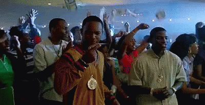 Everybody Eat GIF - Everybody Eat Throw Money - Discover & Share GIFs