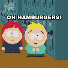 Oh Hamnurgers Butters Stotch GIF - Oh Hamnurgers Butters Stotch Red Mcarthur GIFs