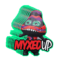 Myxedup Myxedupfam Sticker - Myxedup Myxedupfam Funguy Stickers