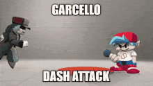 Garcello Dash Attack GIF - Garcello Dash Attack Smash Bros GIFs