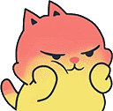 Angry Cat Sticker - Angry Cat Mad Stickers