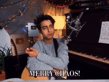 Merry Christmas Merrychristmasaidan GIF - Merry Christmas Merrychristmasaidan Merry Chaos GIFs