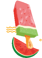 Paletas Wey Watermelon Sticker - Paletas Wey Watermelon Popsicle Stickers