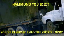 Youve Reversed Into Sport Lorry Walkie Talkie GIF - Youve Reversed Into Sport Lorry Walkie Talkie Richard Hammond GIFs