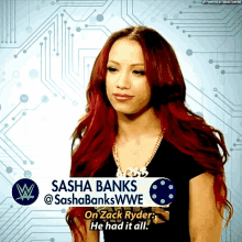 Sasha Banks Zack Ryder GIF - Sasha Banks Zack Ryder He Had It All GIFs