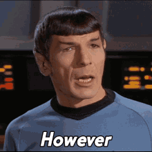 However Mr Spock GIF - However Mr Spock Henoch GIFs