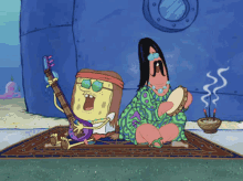 Spongebob Hippie GIF - Spongebob Hippie Sing GIFs