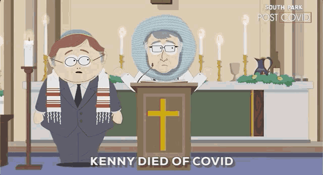 Kenny Died Of Covid Its A New Variant GIF