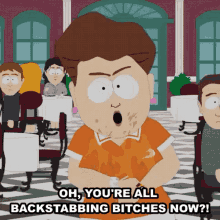 oh youre all backstabbing bitches now harriet biggle south park turd burglars s23e8