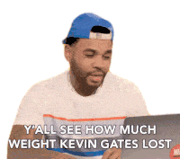 Yall See How Much Weight Kevin Gates Lost Kevin Jerome Gilyard Sticker - Yall See How Much Weight Kevin Gates Lost Kevin Jerome Gilyard Kevin Gates Stickers