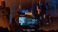 Lofi Pizza GIF - Lofi Pizza Late Night Talks GIFs
