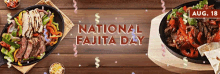national fajita day saturday fajita day