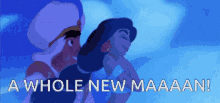 Aladdin A Whole New Man GIF - Aladdin A Whole New Man Happy GIFs