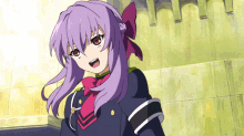 Anime Purple Hair GIF - Anime Purple Hair Girl GIFs