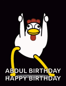 Abdul Birthday Chicken Dance GIF - Abdul Birthday Abdul Chicken Dance GIFs