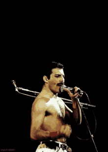 Freddie Mercury GIF - Freddie Mercury Chanteur Artiste GIFs