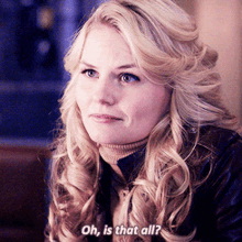 Once Upon A Time Emma Swan GIF - Once Upon A Time Emma Swan Oh Is That All GIFs