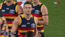Adelaide Crows High Five GIF - Adelaide Crows High Five Yeah GIFs