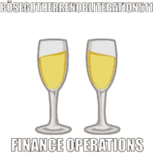 finance business champagne champagne cheers clinking